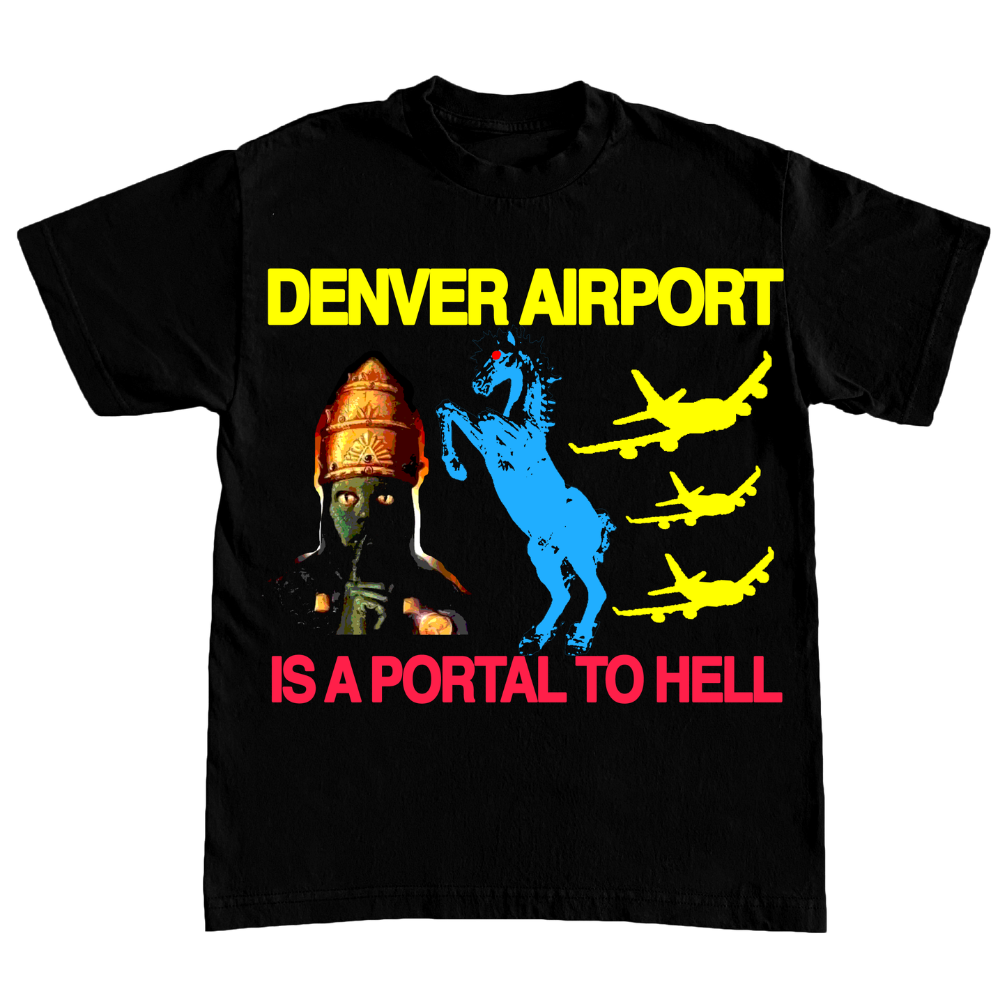 "DENVER AIRPORT" 6oz Shirt