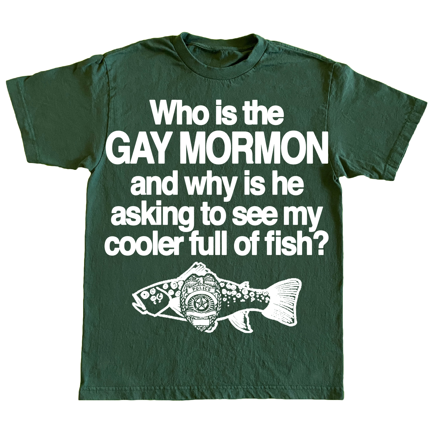 "GAY MORMON" 6oz Shirt