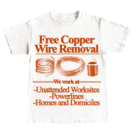 "COPPER WIRE" 6oz Shirt