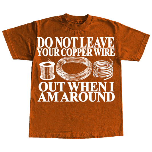 "COPPER" 7oz Tshirt