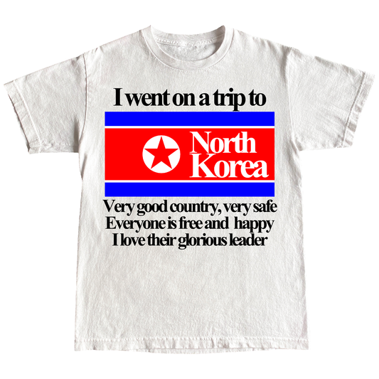 "NORTHKOREA" 6oz T-SHIRT