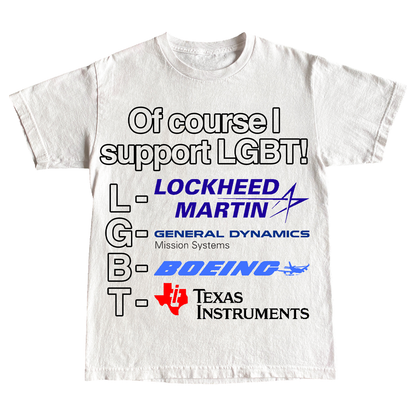 "LGBT" 6oz Print T-shirt