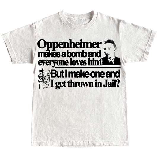 "OPPENHEIMER" 6oz T-SHIRT