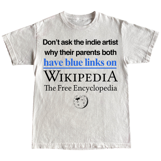 "INDIEARTIST" 6oz T-SHIRT