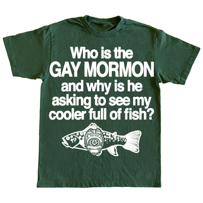 "GAY MORMON" 6oz Shirt