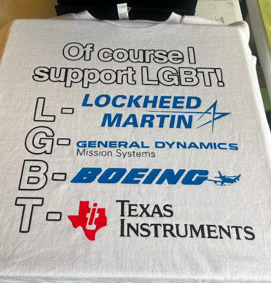 "LGBT" 6oz Print T-shirt